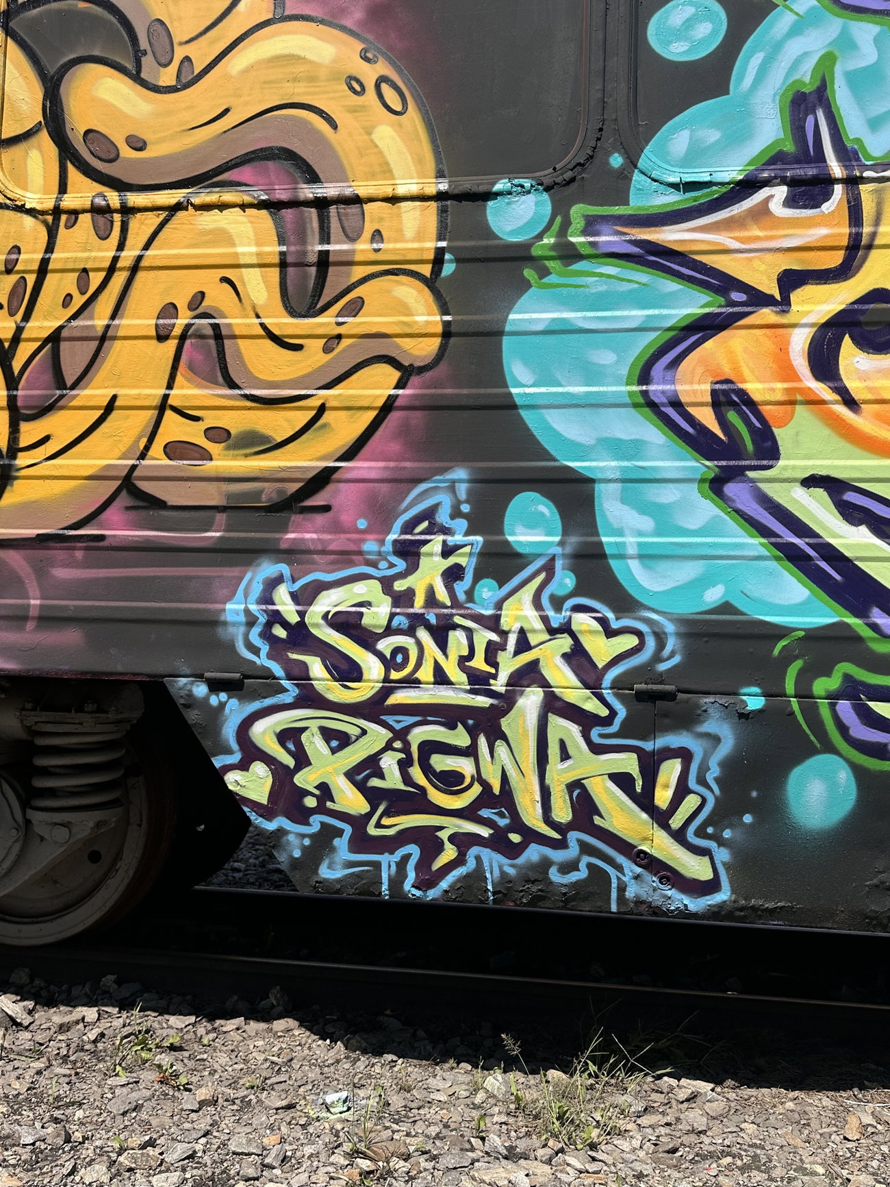 Graffiti Train in Węgry - Photo by dirtistajl - legal, train (2026)