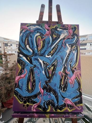 Graffiti Sketch in Warsaw - Photo by dirtistajl (2026)