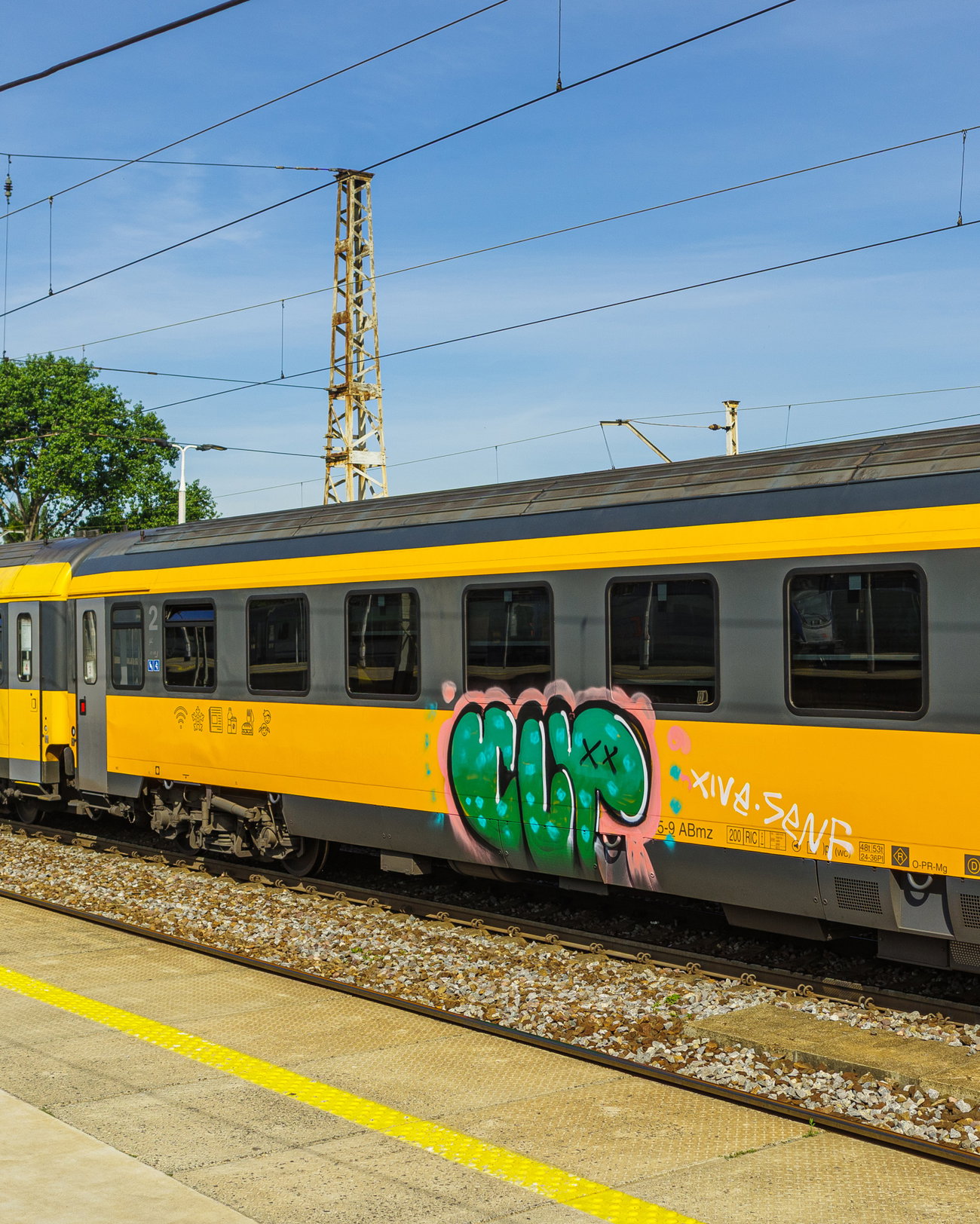Graffiti Train in Legionowo - Photo by dirtistajl - clp (2025)