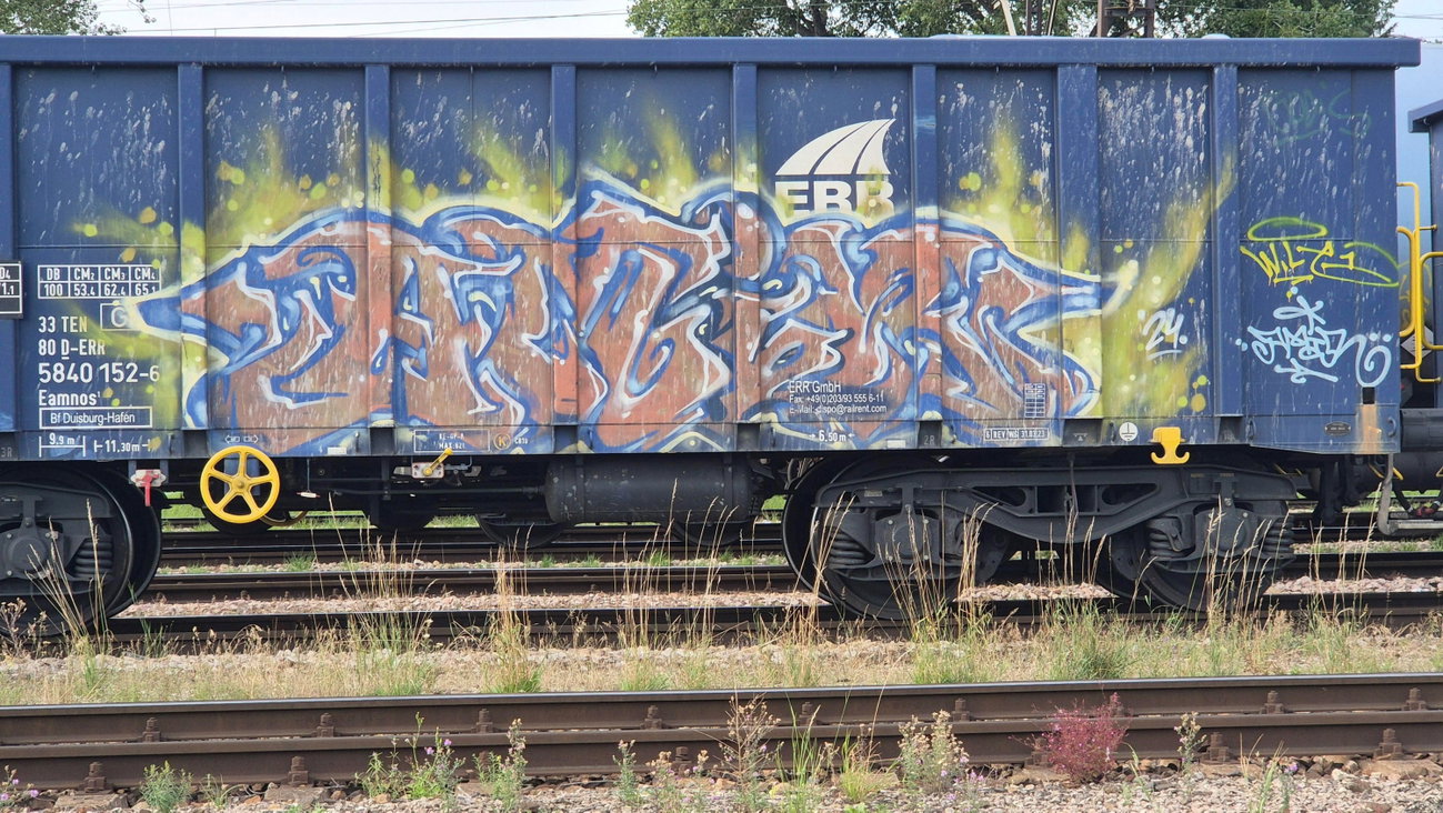 Graffiti Train in Marszałkowska - Photo by dirtistajl - fr8, cargo, freight (2024)