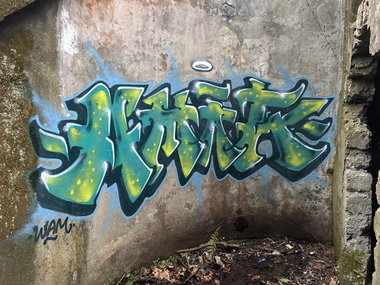 Graffiti Wall in Batumi - Photo by dirtistajl (2024)