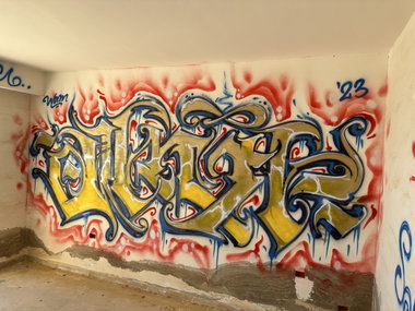 Graffiti Wall in Tunisia - Photo by dirtistajl (2023)