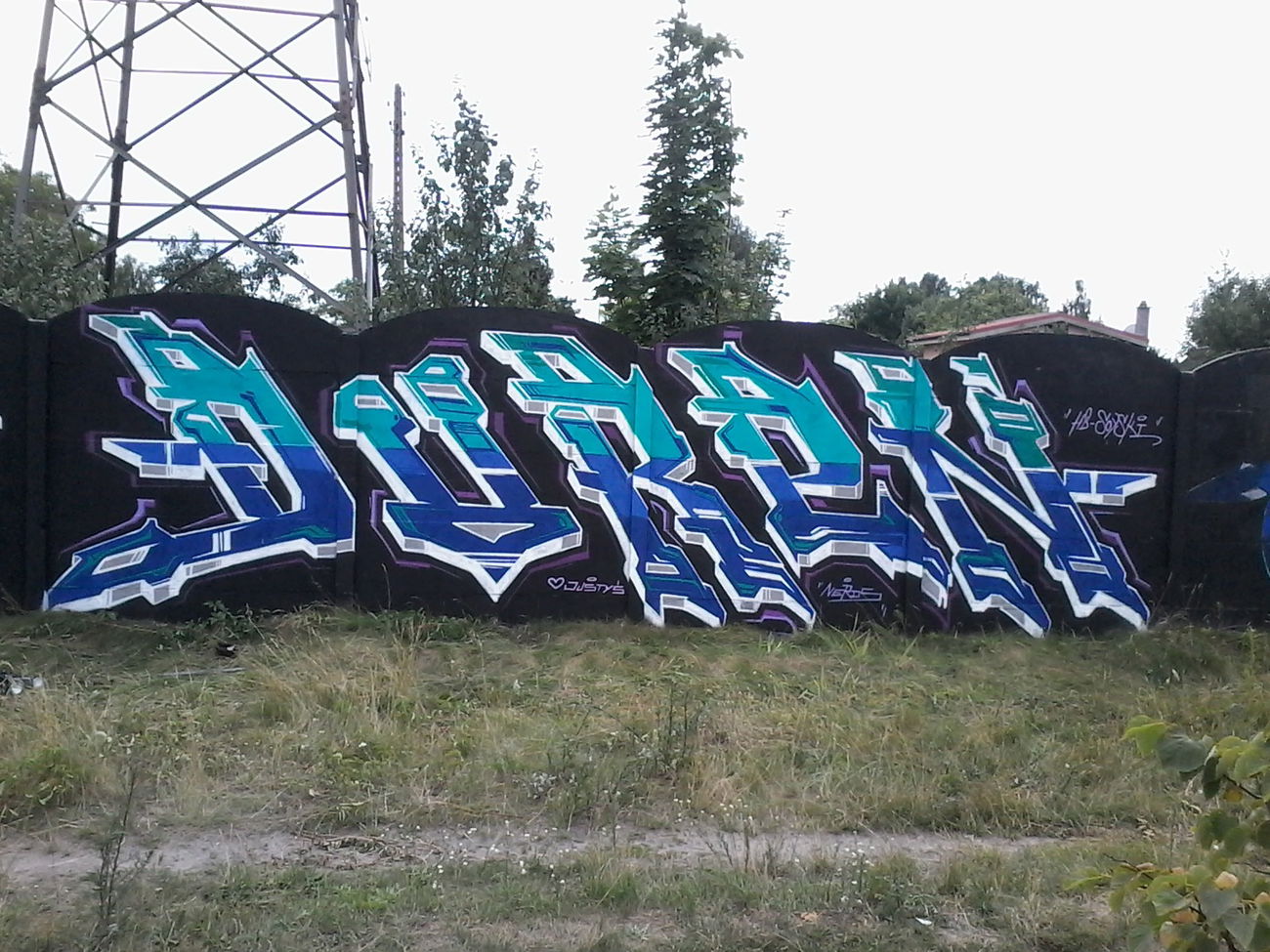 Graffiti Wall - Photo by dirts - Dureń, Dirty (2015)