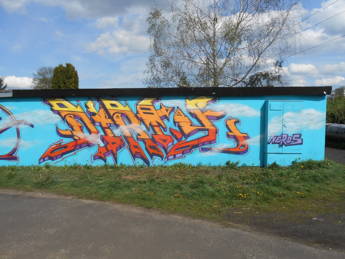 Graffiti Wall - Photo by dirts - Dirty, Nerds (2015)