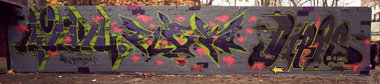Graffiti Wall - Photo by dirts - NERDS (2012)