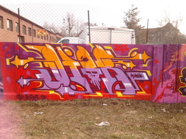 Graffiti Wall - Photo by dirts - NERDS