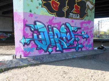 Graffiti Wall - Photo by dirts - NERDS, YE