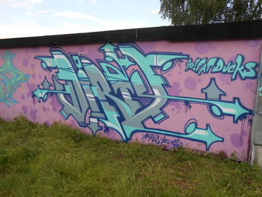 Graffiti Wall in Toru - Photo by dirts - Dirty, NERDS (2013)