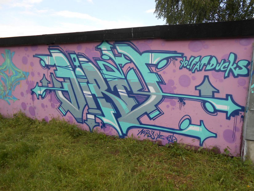 Graffiti Wall in Toru - Photo by dirts - Dirty, NERDS (2013)