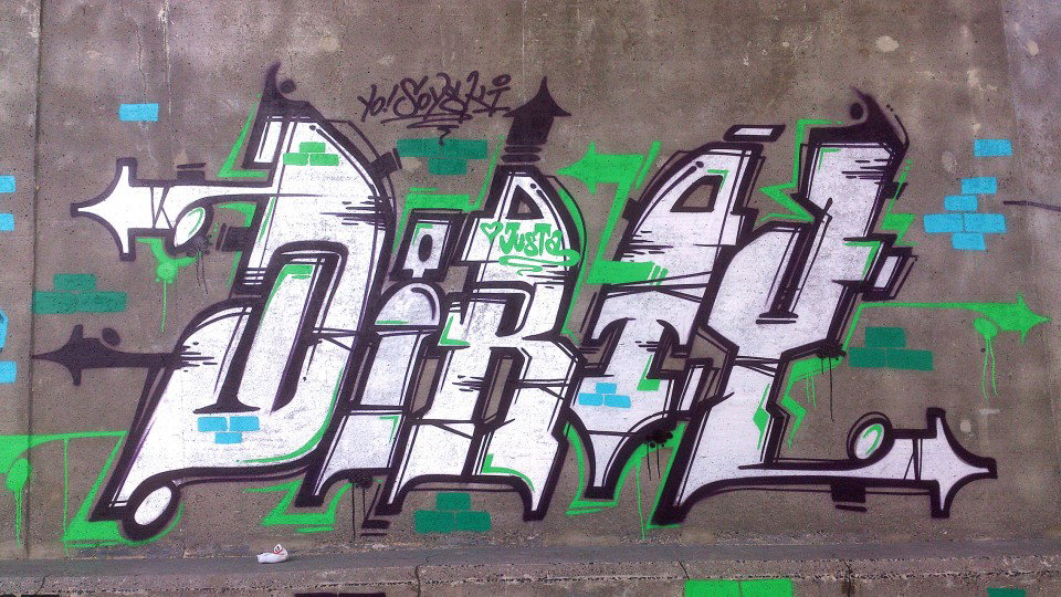 Graffiti Wall - Photo by dirts - Dirty (2013)