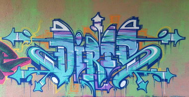 Graffiti Wall - Photo by dirts - NERDS (2013)
