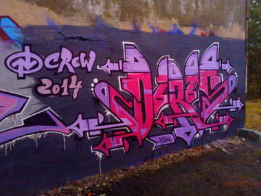 Graffiti Wall - Photo by dirts - Dirts, Nerds, happy (2014)