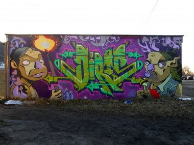 Graffiti Wall - Photo by dirts - Dirts, Poprostu (2014)