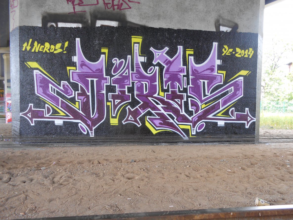 Graffiti Wall - Photo by dirts - Dirts, 2014 (2014)