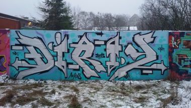 Graffiti Wall - Photo by dirts - Dirty (2015)