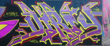 Graffiti Wall - Photo by dirts - Dirty, Nerds (2015)