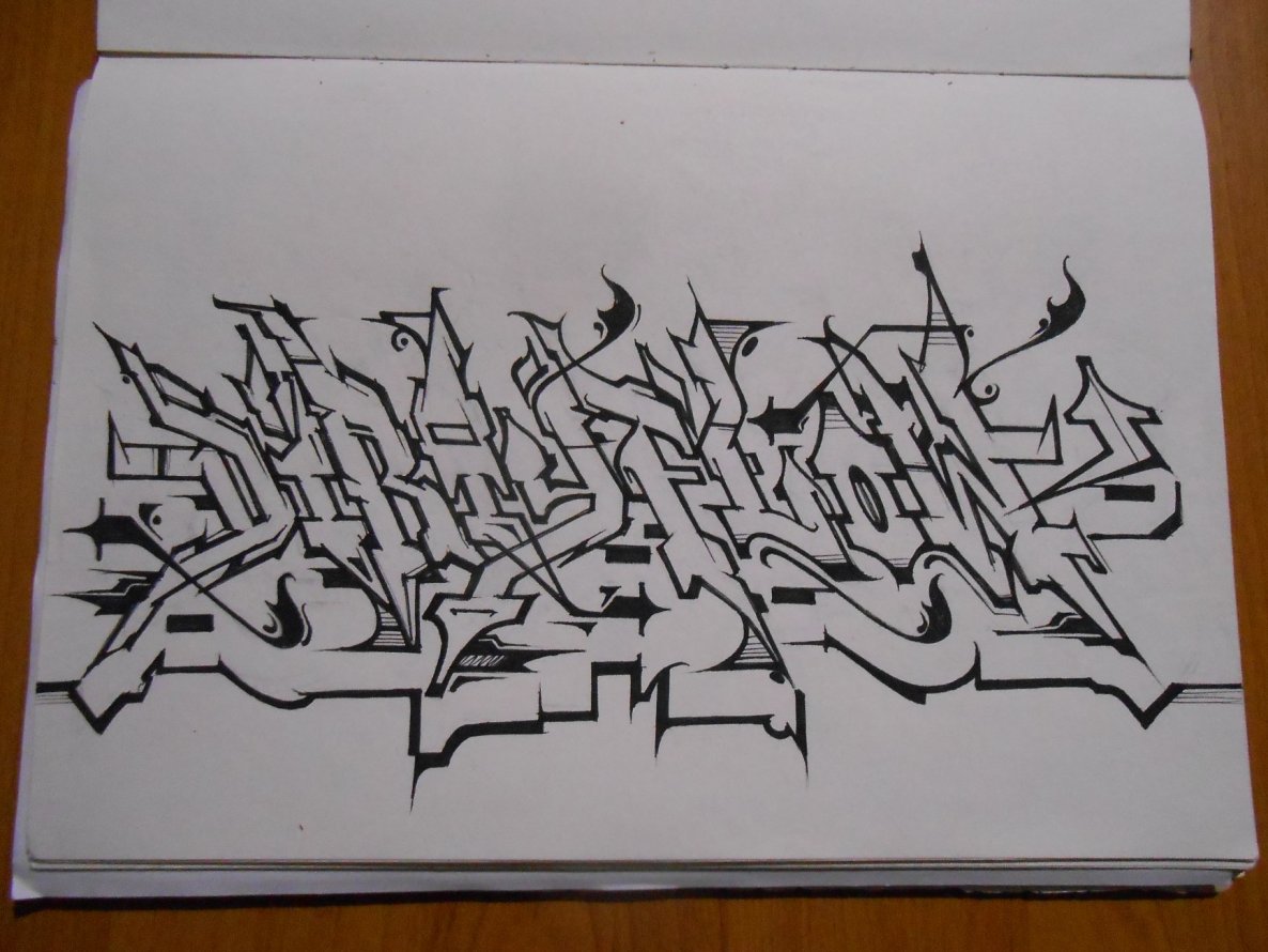 Graffiti Sketch - Photo by dirts - Dirty, Flow (2015)