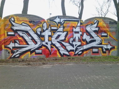 Graffiti Wall - Photo by dirts - Dirty, Nerds (2015)