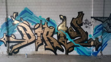 Graffiti Wall - Photo by dirts - Dirty, Nerds (2014)