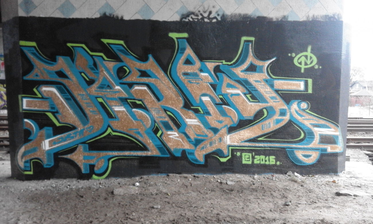 Graffiti Wall - Photo by dirts - Dirty, ;Dirtyone (2016)