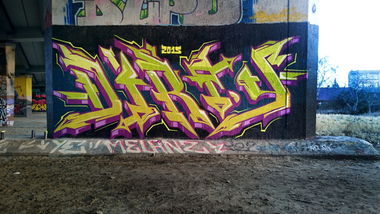 Graffiti Wall - Photo by dirts - Dirty, Nerds, Ye (2015)