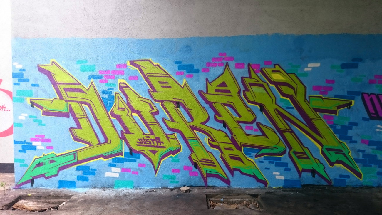 Graffiti Wall - Photo by dirts - nerds (2015)