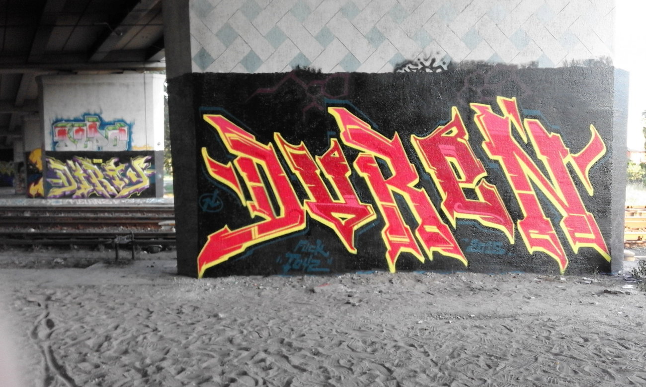 Graffiti Wall - Photo by dirts - Dirty, Dureń (2015)