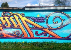 Graffiti Wall - Photo by dirts - Case, Soya, Dirty (2015)