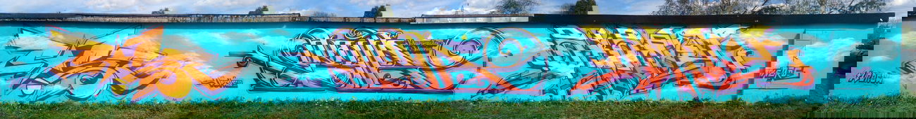 Graffiti Wall - Photo by dirts - Case, Soya, Dirty (2015)
