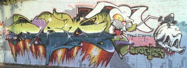 Graffiti Wall - Photo by dirty235