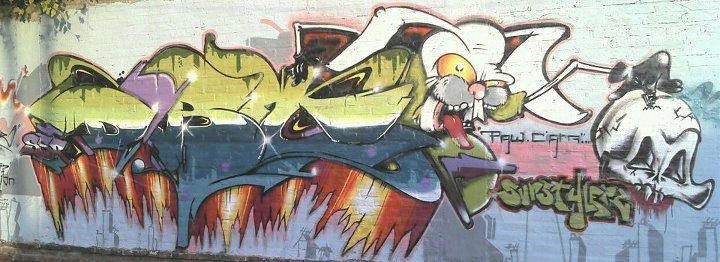 Graffiti Wall - Photo by dirty235