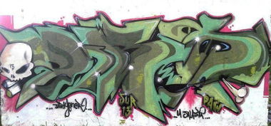 Graffiti Wall - Photo by dirty235