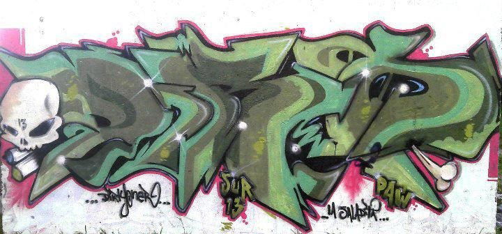 Graffiti Wall - Photo by dirty235