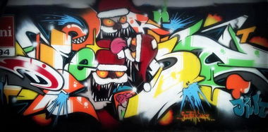 Graffiti Wall - Photo by dirty235