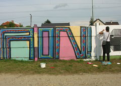 Graffiti Wall - Photo by dirtyartterror - foni, nnamari, hungary (2018)