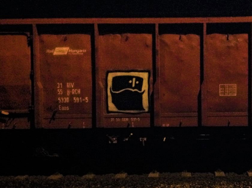 Graffiti Train - Photo by dirtyartterror