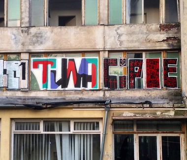 Graffiti Bombing - Photo by dirtyartterror - TUNA, CIPOE (2016)