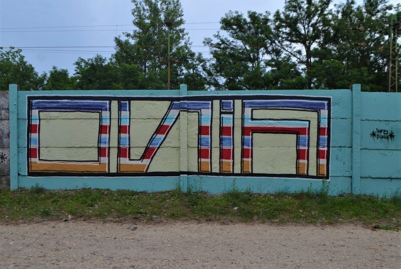 Graffiti Wall - Photo by dirtyartterror - onif, dat, rhl (2018)