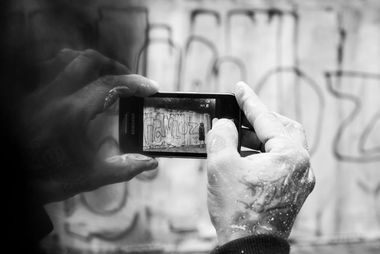 Graffiti Wall - Photo by dirtyartterror - info, naamloozzz (2014)