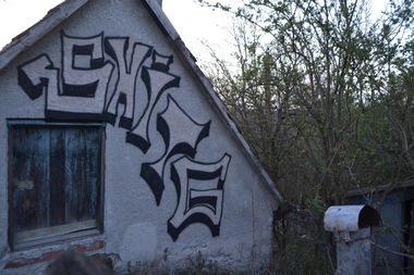 Graffiti Artwork - Photo by dirtyartterror - shitg, dat, rhl (2015)