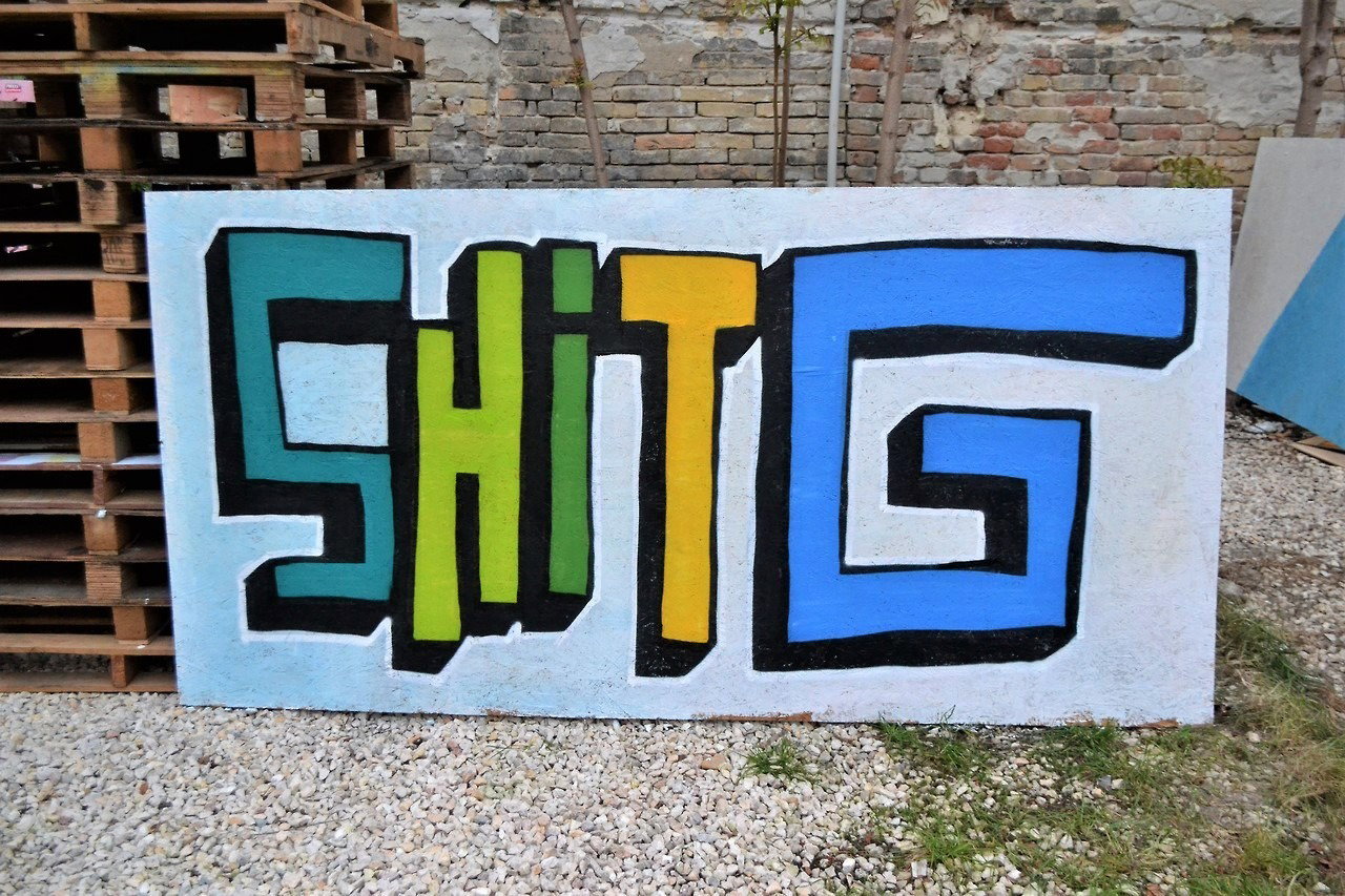 Graffiti Artwork - Photo by dirtyartterror - shitg, dat, rhl (2017)