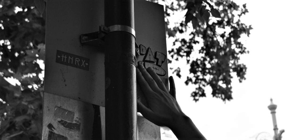 Graffiti Street Art - Photo by dirtyartterror - hnrx, dat, ip (2016)