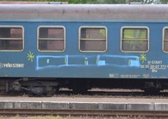 Graffiti Train - Photo by dirtyartterror - DAT (2015)