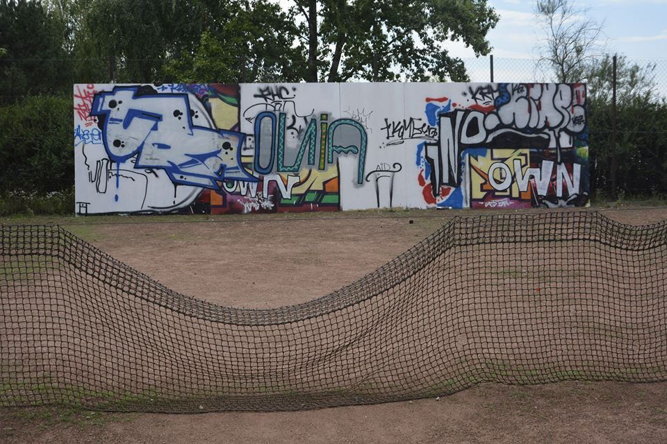 Graffiti Wall - Photo by dirtyartterror - CRAPE, INFO, TKMG (2017)