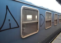 Graffiti Train - Photo by dirtyartterror - adat (2015)