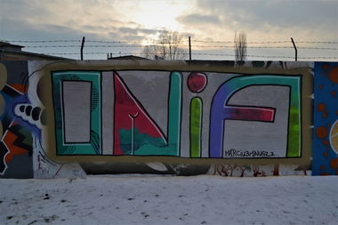 Graffiti Wall in Budapest - Photo by dirtyartterror - onif, dat, rhl (2018)