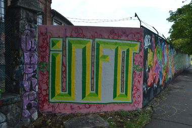 Graffiti Wall - Photo by dirtyartterror - info, dat, rhl (2018)