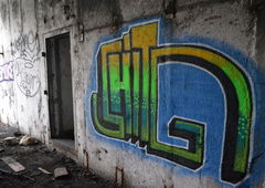 Graffiti Wall - Photo by dirtyartterror - shitg, dat, rhl (2016)