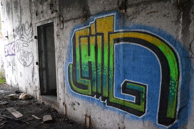 Graffiti Wall - Photo by dirtyartterror - shitg, dat, rhl (2016)