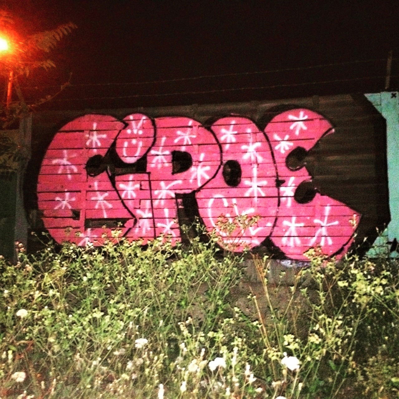 Graffiti Bombing - Photo by dirtyartterror - cipoe, ck, dat